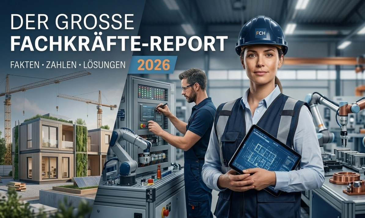 Fachkräfte-Report 2026 Handwerk Bau Industrie